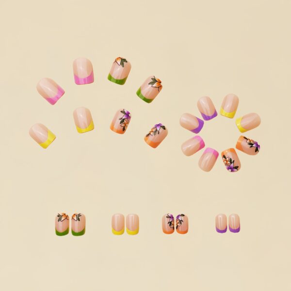 24pcs/Set Press On Nails