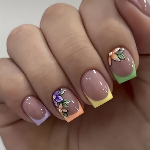 24pcs/Set Press On Nails
