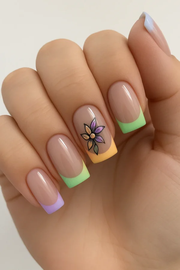 24pcs/Set Press On Nails